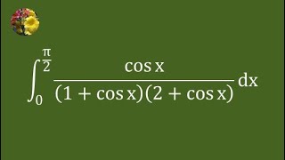 Evaluating the definite integral using tangent half angle substitution [upl. by Norval185]