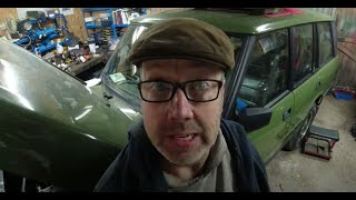 1990 Range Rover LHD rusty floors door handle and central lock repairs ep3 [upl. by Thilde947]