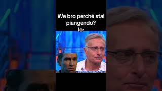 Bonolis commosso Ringraziamenti Ciao Darwin shortvideo politica [upl. by Naillik]