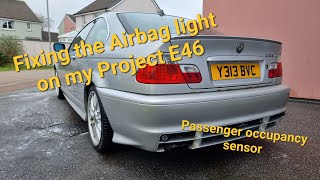 E46 Passenger seat occupancy sensor bypass [upl. by Atirres]