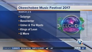 Schedule released for 2017 Okeechobee Music Festival [upl. by Petronella]