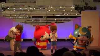 Yokai Watch Character Dance at Japan Grand Prix International Orchid Festival [upl. by Treacy892]