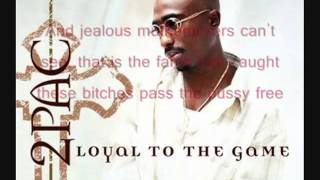 2Pac Thugs for life lyrics [upl. by Atinna]