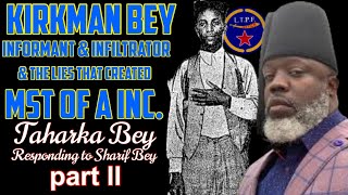 Taharka Bey crush Sharif Anael Bey proving his leader was the informant who infiltrated MST of A [upl. by Ahseyd]