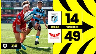 Cardiff v Scarlets  Highlights from URC [upl. by Adnuhsat939]