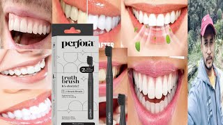 Perfora Sonic Electric Toothbrush  Honest Review [upl. by Asilat]