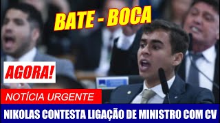 BOMBA NIKOLAS FERREIRA INCENDEIA A CÂMARA APÓS CONTESTAR A LIGAÇÃO DO MINISTRO SILVIO ALMEIDA COM [upl. by Mcintyre]