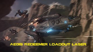 Star Citzen Aegis Redeemer Loadout laser [upl. by Vidovic]