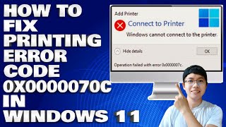 How To Fix Printing Error Code 0x0000070c in Windows 1011 [upl. by Ferdinande]