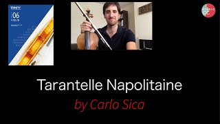 Tarantelle napolitaine Grade 6 Trinity play through and tutorial [upl. by Rahmann]