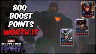 Giant Boss Raid x26 Boost You Wont Believe The Rewards  Marvel Future Fight [upl. by Everest]