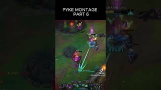 PYKE MONTAGE shorts leagueoflegends [upl. by Irt723]