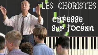 caresse sur locéan  Les choristes Piano Tutorial Synthesia [upl. by Latif211]