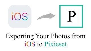 How to Export Your Photos to Pixieset from Your iOS Device [upl. by Derk]