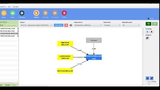 REGRESSION ANALYSIS IN SMARTPLS 4 LATEST VERSION [upl. by Adnoloy706]