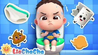 The Potty Song  Potty Training Song  Healthy Habit Songs  LiaChaCha Nursery Rhymes amp Baby Songs [upl. by Niwri]