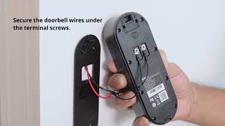 AC Hardwired Installation Guide  Botslab Video Doorbell 2 Pro R811 [upl. by Vachil845]