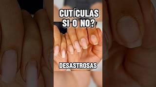 Quitar la CUTÍCULA de las uñas SI O NO  Manicura Rusa [upl. by Marcile]