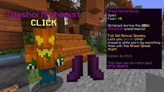 How to get the Great Spook Boots hypixel skyblock [upl. by Gnouhk571]