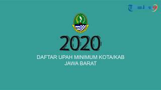 Daftar UMK Jabar 2020 Kabupaten Karawang Tertinggi [upl. by Strawn]