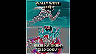 Wally West FP Vs Goku All Forms  My Ordinary Life X I Got No Time [upl. by Poll217]