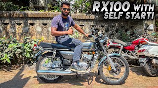 2024 LATEST YAMAHA RX100 WITH SELF START 🔥😍 [upl. by Joost]