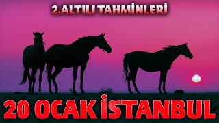 20 Ocak İstanbul At Yarışı  2Altılı Tahminleri [upl. by Dymoke]