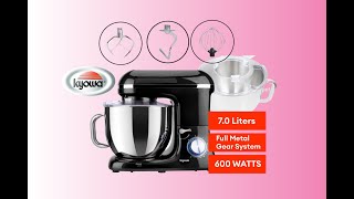 Kyowa KW4513 7 Liter Stand Mixer Unboxing amp First Impressions [upl. by Enimassej]