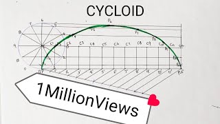 Cycloid Engineering Drawing [upl. by Emyaj]