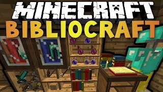 BiblioCraft Mod 1122 – Showcase BiblioCraft Mod Minecraft [upl. by Tucker]