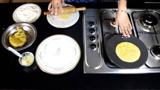 Missi Roti Recipe  Rajathani Misi Roti recipe [upl. by Yelsehc]