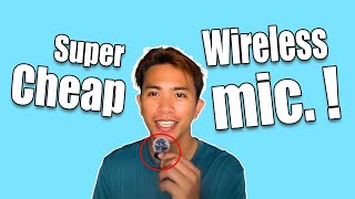 Murang Wireless Vlogging Microphone for Android and iPhone [upl. by Market266]