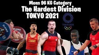 Men’s 96 KG Category The Hardest Division Tokyo 2021 [upl. by Adnoval6]