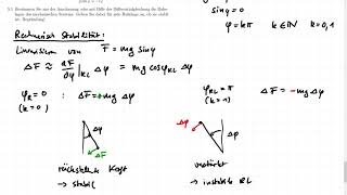 451 amp 452 ZUSATZAUFGABEN Tutorium GMRT  MRT  KIT  Ruhelagen Stabilität Linearisierung [upl. by Yensehc166]