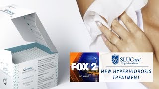 New FDA Approved Treatment for Hyperhidrosis  SLUCare Health Watch [upl. by Inor]