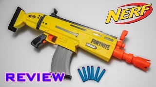 REVIEW Nerf Fortnite ARL  Stryfe Reskin [upl. by Combe]