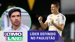 SANTOS VENCE DE VIRADA MAS NÃO GARANTE MELHOR CAMPANHA DA PRIMEIRA FASE DO PAULISTÃO  ÚLTIMO LANCE [upl. by Ellednahs]