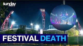 Man Dies At Sydneys Knockout Music Festival [upl. by Adraynek]