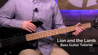 Lion and the Lamb  Bass Guitar [upl. by Lekym]