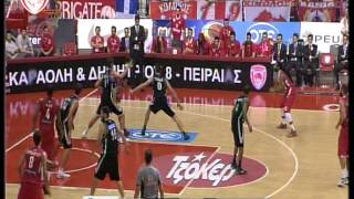 HIGHLIGHTS OLYMPIACOS BC  PAOK 14102012 [upl. by Otreblig496]