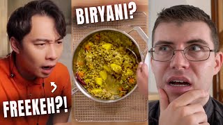 Pro Chef Reacts To Uncle Roger Reviews the WORST Biryani Epicurious [upl. by Dollar247]