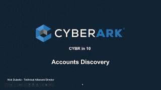 CYBR in 10  Accounts Discovery [upl. by Lyckman]