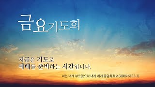 20241213 예담교회 금요기도회 LIVE [upl. by Haldi]