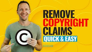 How to Remove Copyright Claims on YouTube Videos [upl. by Elletnuahs881]