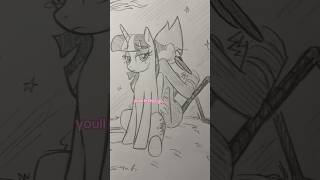 I havent drawn in a MINUTE mordetwi regularshow mylittlepony [upl. by Sorcim390]