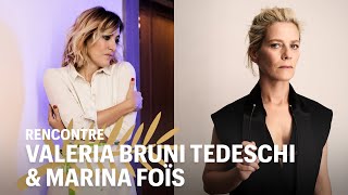 Valeria BruniTedeschi et Marina Foïs  partenaires particulières [upl. by Eneg]