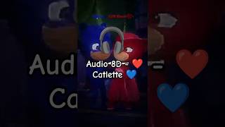 🎧 8D Audio 🎧  ❤️ Catlette 💙 music love pjmasks capcutpro catlette fanfic editmio ship [upl. by Ecirtnahc]