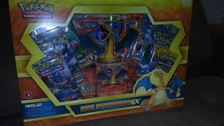 Coleção Pokémon  Box Charizard Ex  Achei um Blaziken [upl. by Ryhpez]