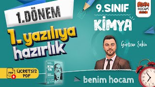 9Sınıf  Kimya  1Dönem  1Yazılıya Hazırlık  Görkem ŞAHİN [upl. by Enomas60]