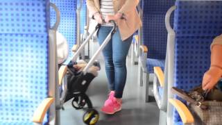 Doona™ Kindersitz  Reisen mit Doona und der Bahn [upl. by Helli]